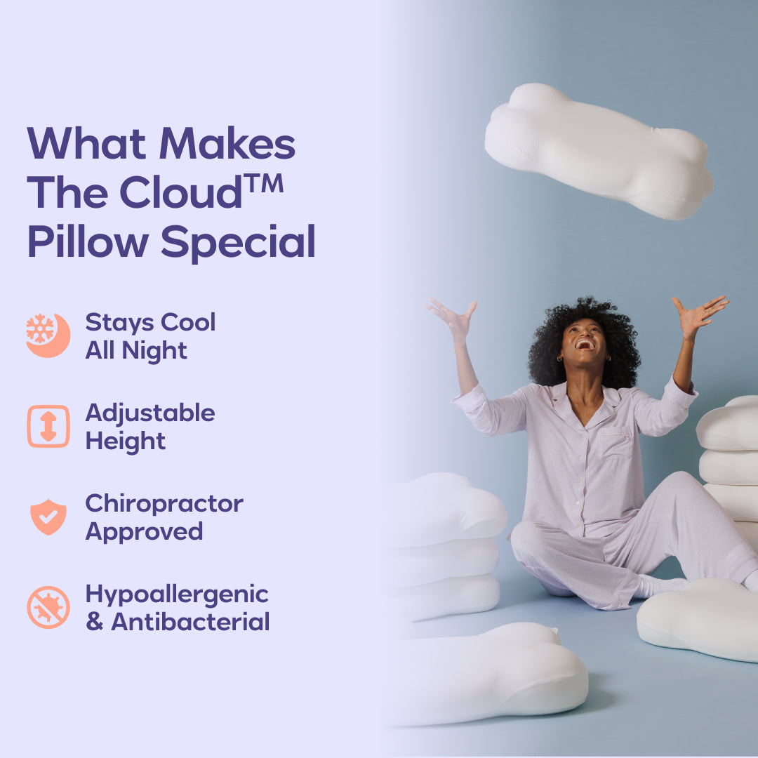 BodyAlign Cooling Pillow + CloudAlign Pillow