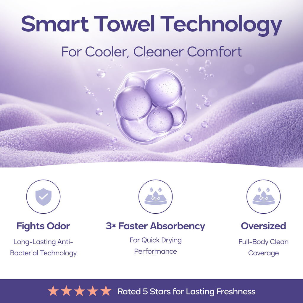 Bubble Hand Towels (4-Pack)