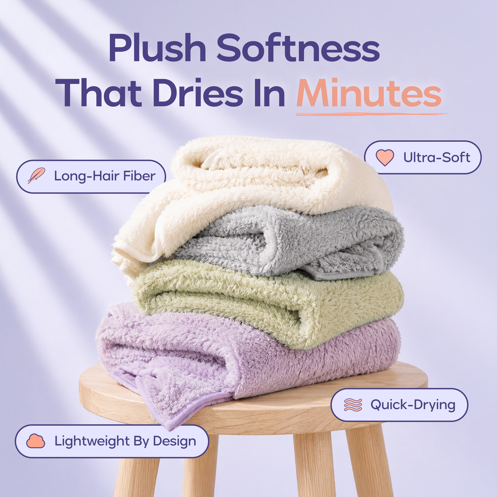 Cloud Plush Towels Complete Set